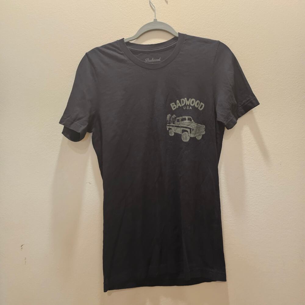 Badwood Black T- Shirt Size Small